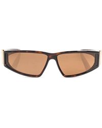 McQueen - Accessoires ,Bruin ,Nylon Y2K Zonnebril - Lyst