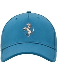 Ferrari - Baseball Cap Mit Metall-Logo Des Springenden Pferdes - Lyst