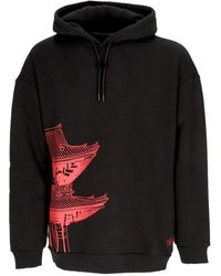 DOLLY NOIRE - Hoodies & Sweatvesten ,Zwart ,Katoen Tokyo Over Hoodie Zwart - Lyst