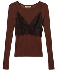 Twinset - Long Sleeve T-Shirts - Lyst