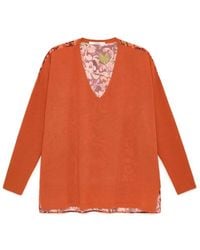 Maliparmi - V-Neck Knitwear - Lyst