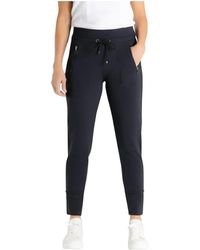 M·a·c - Broeken ,Zwart ,Slim-Fit Easy Active Broek Zwart - Lyst