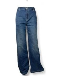 ViCOLO - Jeans ,Blauw ,Denim Elena Wide Jeans - Lyst
