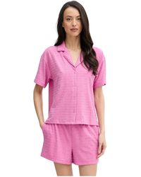 DKNY - Logo-Jacquard Pyjamaset Met Twee Delen - Lyst