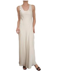 Kocca - Kleedjes ,Wit ,Polyester Ivoor Jurk - Lyst