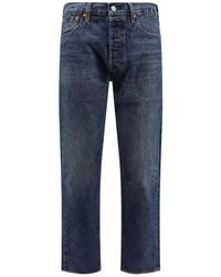Levi's - 501 straight leg jeans - Lyst
