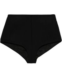 ANDAMANE - Zwarte Broek Met Hoge Taille - Lyst