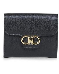 Ferragamo - Gancini Compact Wallet - Lyst