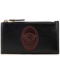 Versace - Accessoires ,Zwart ,Wallets & Cardholders - Lyst