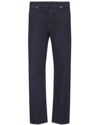 Stone Island - Regular Straight Five-Pocket Jeans, Rinsed Finish - Lyst
