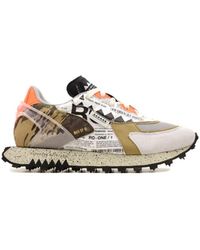 RUN OF - Weiße Sneakers Für Männer - Lyst