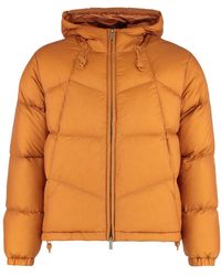 K-Way - Jassen ,Oranje ,Polyester Quill Thermo Light Ripstop Jacket - Lyst