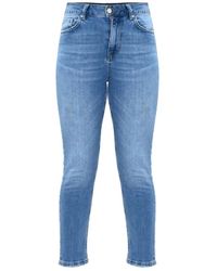 Kocca - Jeans ,Blauw ,Blauwe Skinny Jeans Met Zakken - Lyst