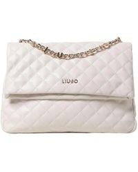 Liu Jo - Schicke Gesteppte Schultertasche Mit Kette - Lyst