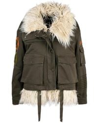 Dondup - Faux Fur & Shearling Jackets - Lyst