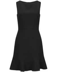 Nicowa - Elegantes Ärmelloses Kleid Mit Rüschen Saum - Lyst