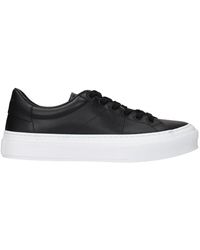 Givenchy - Schoenen ,Zwart ,Leer City Sport Sneakers - Lyst