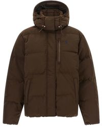Polo Ralph Lauren - Jassen ,Bruin ,Nylon Carly Duck Down Jacket - Lyst