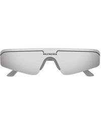 Balenciaga - Eckige Ski Sonnenbrille - Lyst