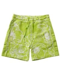 Blauer - Korte Broeken ,Groen ,Katoen Short Shorts - Lyst
