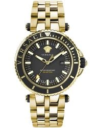 Versace - V-Race Diver Bicolor - Lyst