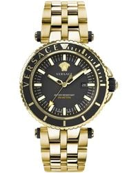 Versace - V-Race Diver Bicolor - Lyst