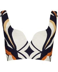 La DoubleJ - Baia Crop Top - Lyst