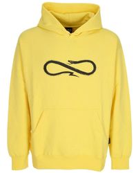 Propaganda - Hoodies & Sweatvesten ,Geel ,Katoen Lichtgewicht Hoodie Met Aurora-Logo - Lyst