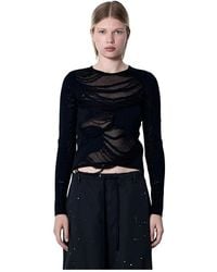 MM6 by Maison Margiela - Long Sleeve Tops - Lyst