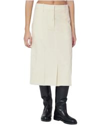 Jil Sander - Midi Skirts - Lyst