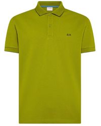 Sun 68 - Polo Met Kleine Streep Op De Kraag - Lyst