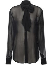 Nineminutes - Overhemden ,Zwart ,Shirts - Lyst