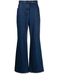 Giuliva Heritage - Jeans ,Blauw ,Denim Flared Jeans - Lyst