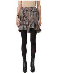 Saint Laurent - Short Skirts - Lyst