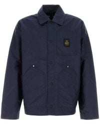 Refrigiwear - Jassen ,Blauw ,Nylon Blauw Nylon Hart Jas - Lyst