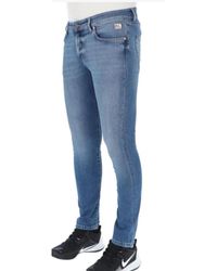 Roy Rogers - Jeans slim fit blu - Lyst
