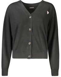 Guess - Schwarzer Damen Cardigan Elegant Stilvoll Chic - Lyst