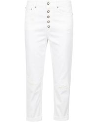 Dondup - Cropped Jeans - Lyst