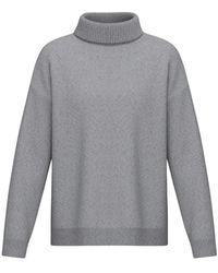 Marella - Truien & Vesten ,Grijs ,Wol Emmedicola Turtleneck - Lyst