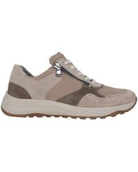 Waldläufer - Weite passform schnür-zip-sneaker - grau - Lyst