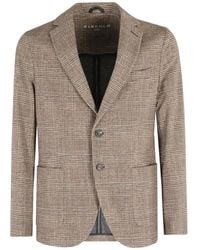 Circolo 1901 - Braune Jacke Für Männer Aw25 - Lyst