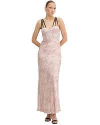 Pinko - Reimagine Maxi Jurk - Lyst