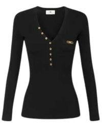 Elisabetta Franchi - V-Neck Knitwear - Lyst