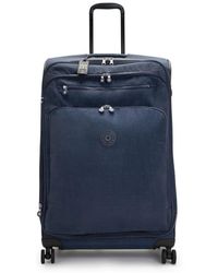 Kipling - Koffers ,Blauw ,Uitbreidbare Trolley Met 4 Wielen - Lyst
