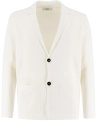 Mauro Ottaviani - Strickjacke Mit Knopfleiste Und Seitentaschen - Lyst