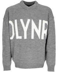 DOLLY NOIRE - Round-Neck Knitwear - Lyst
