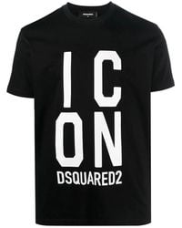 DSquared² - Icon Squared Cool Fit T-shirt With Logo - Lyst