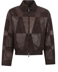 Versace - Leather Jackets - Lyst