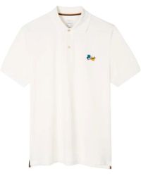 Paul Smith - Paint Splatter Polo Shirt - Lyst