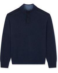 Paul & Shark - Luxe Platinum Wol Kasjmier Trui - Lyst